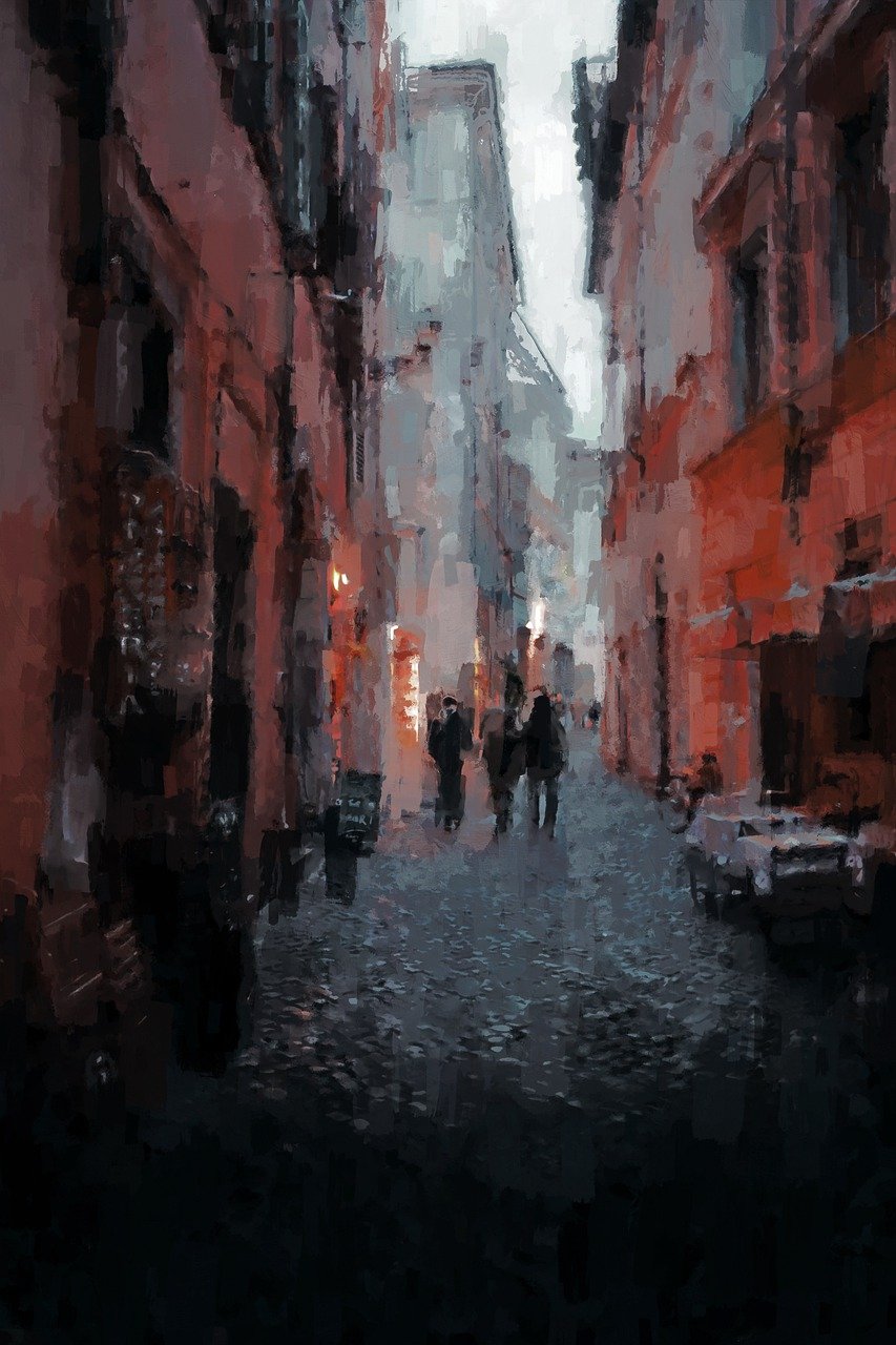 oil painting, paint, painting, artist, creative, canvas, painter, watercolor, oil, palette, color, colorful, artistic, creativity, artwork, photo art, street, alley, grunge, oil painting, oil painting, oil painting, oil painting, oil painting, watercolor, alley